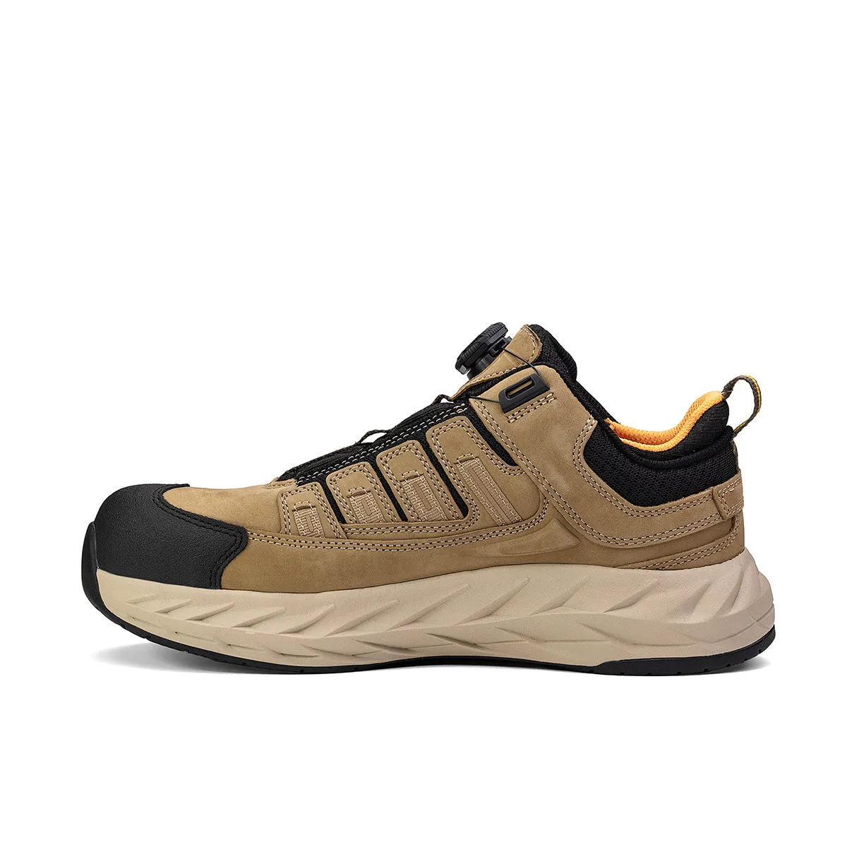 Pro Safety Low Composite Toe Work Shoe – Tan
