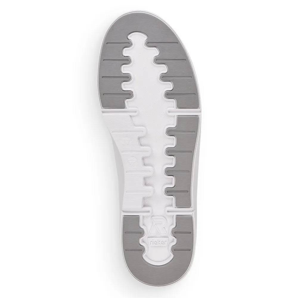 Rieker Ladies Flat Sole Lace Up Sneaker