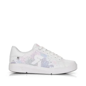 Rieker Ladies Flat Sole Lace Up Sneaker
