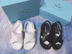 SE856 PD Quilted Nappa Leather Flatform Sandals / Size4-9