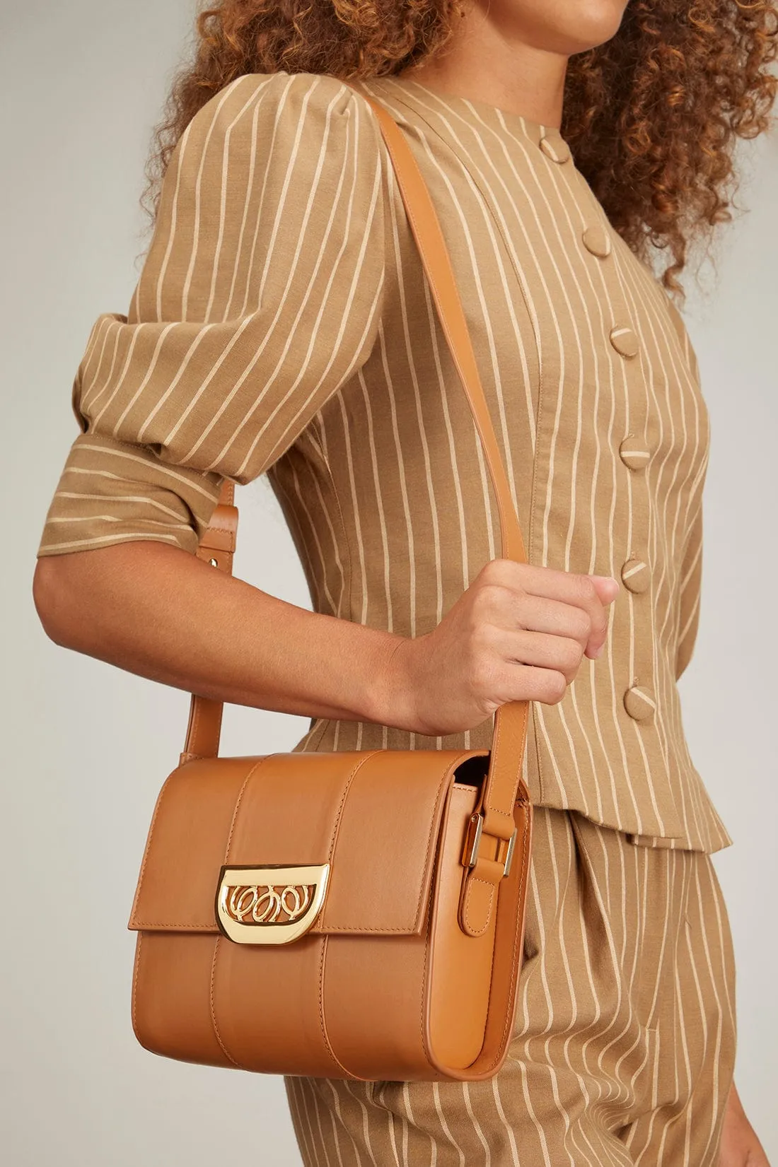 Simone Crossbody Handbag in Tabacco