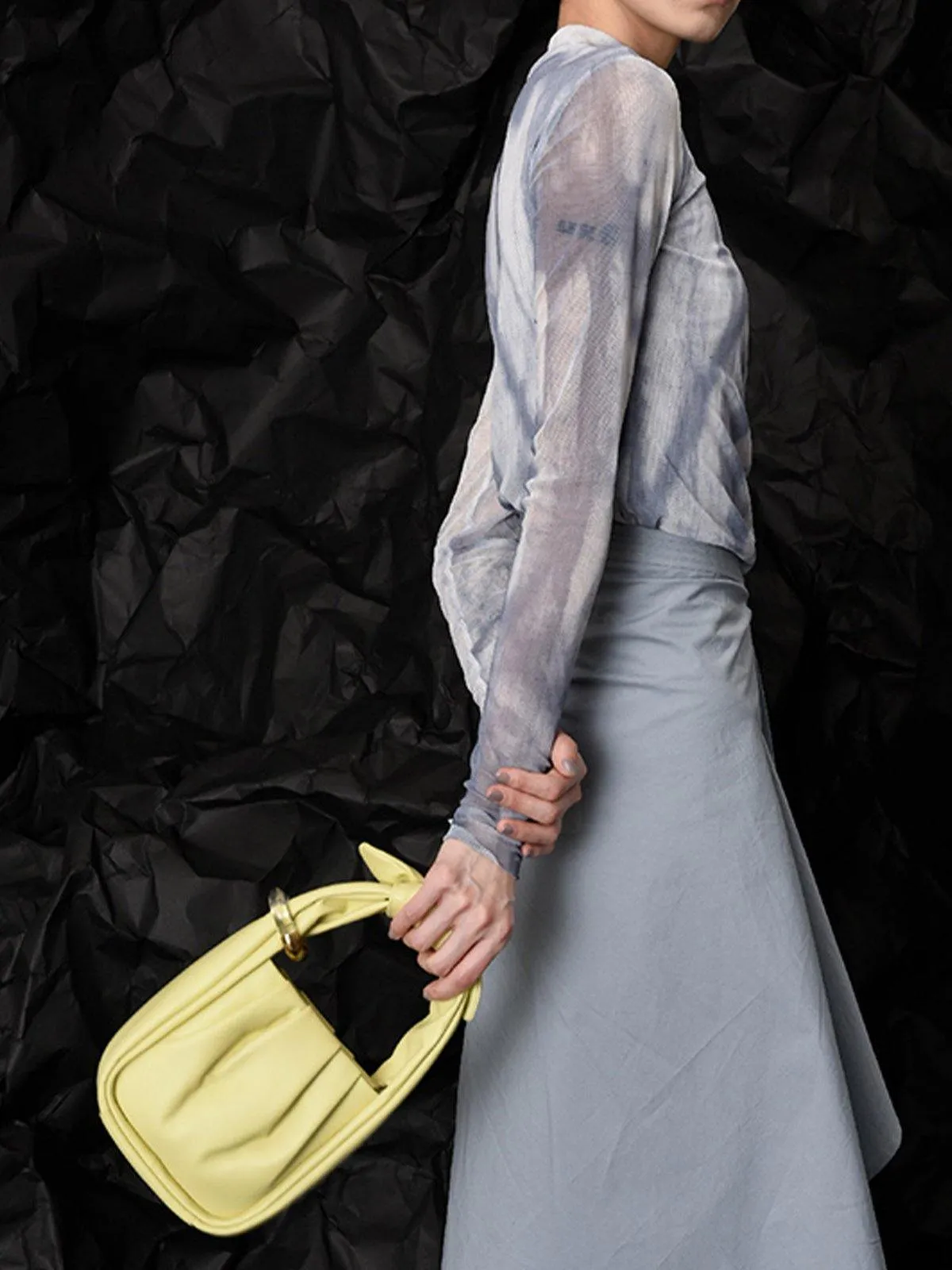 Small Wonton Bag - Yellow