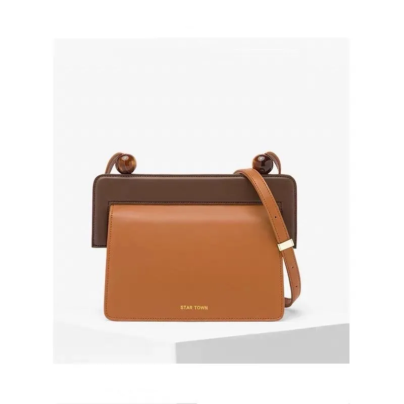 Star Town Amphibious Collection Brown Handbag