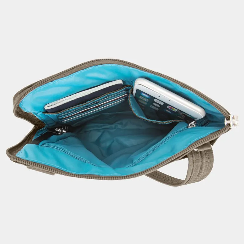 Travelon Anti-Theft Classic Slim Double Zip Crossbody