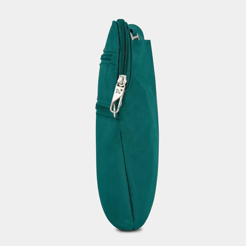 Travelon Anti-Theft Classic Slim Double Zip Crossbody