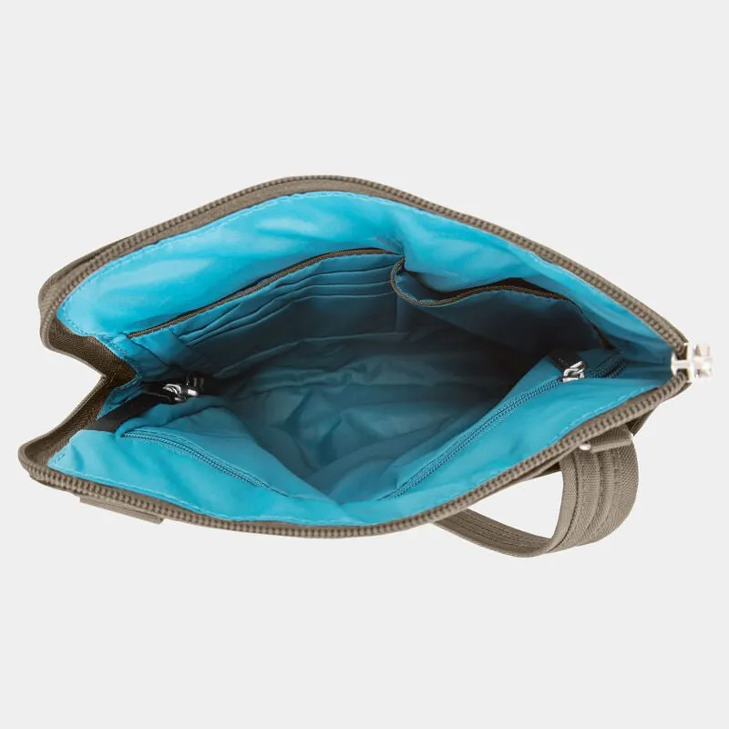 Travelon Anti-Theft Classic Slim Double Zip Crossbody
