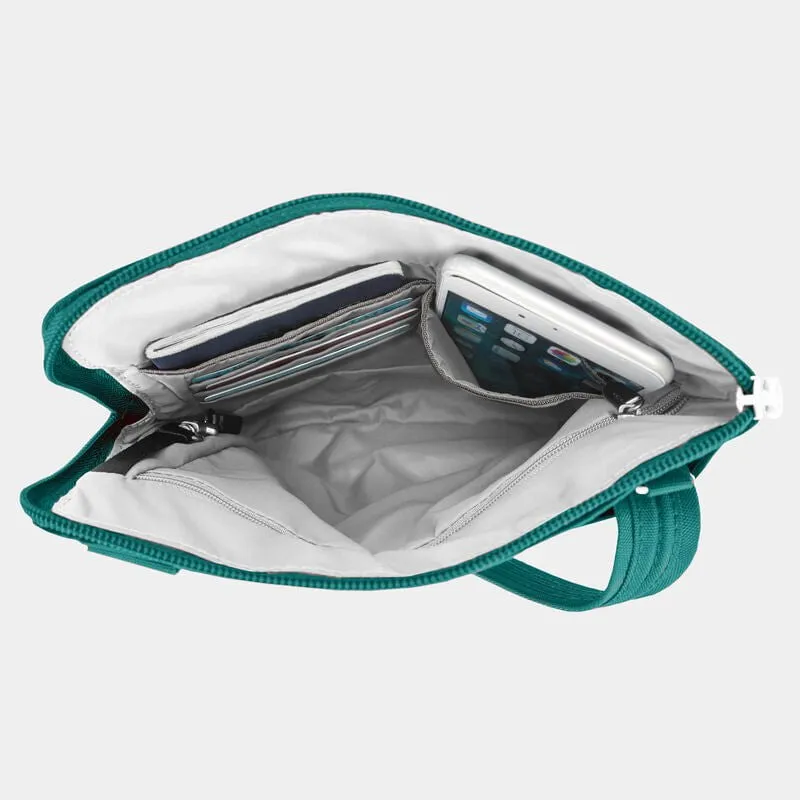 Travelon Anti-Theft Classic Slim Double Zip Crossbody