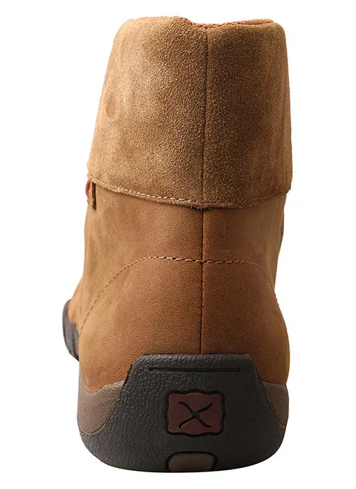 Twisted X MDMAL01 Men’s 6″ Work Alloy Toe Driving Moc Distressed Saddle