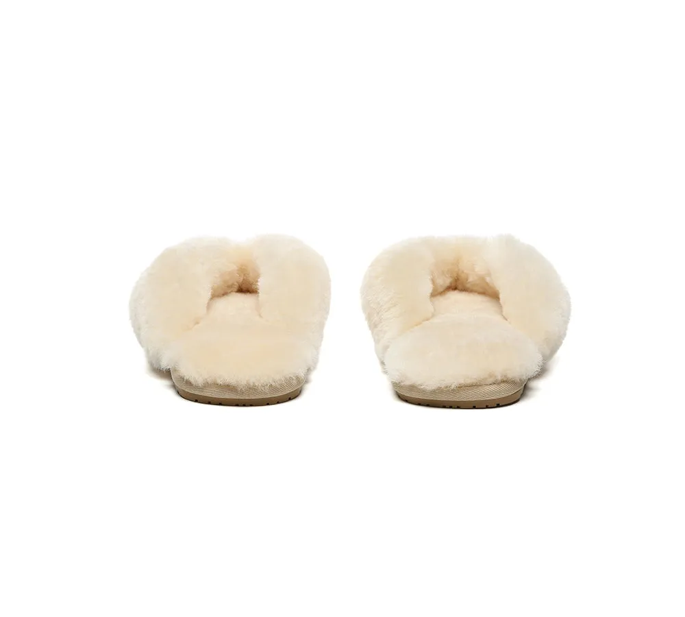 UGG Thongs Women Fluffy Slides Farah