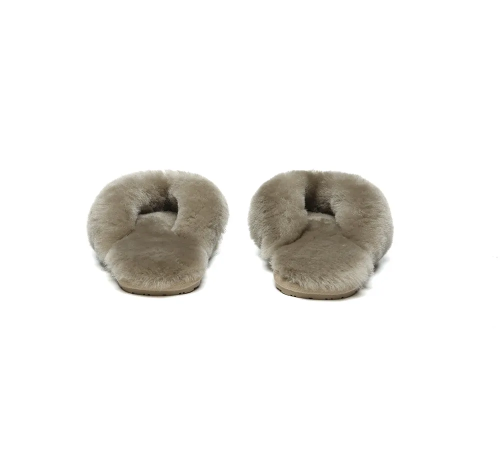 UGG Thongs Women Fluffy Slides Farah