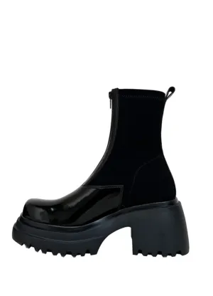 USS Shoes May Women's Patent Genuine Leather Boots