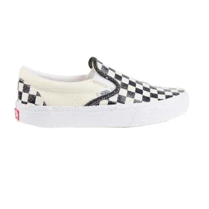 Vans Classic Slip On Low Top Confetti Men's Shoes Black-White