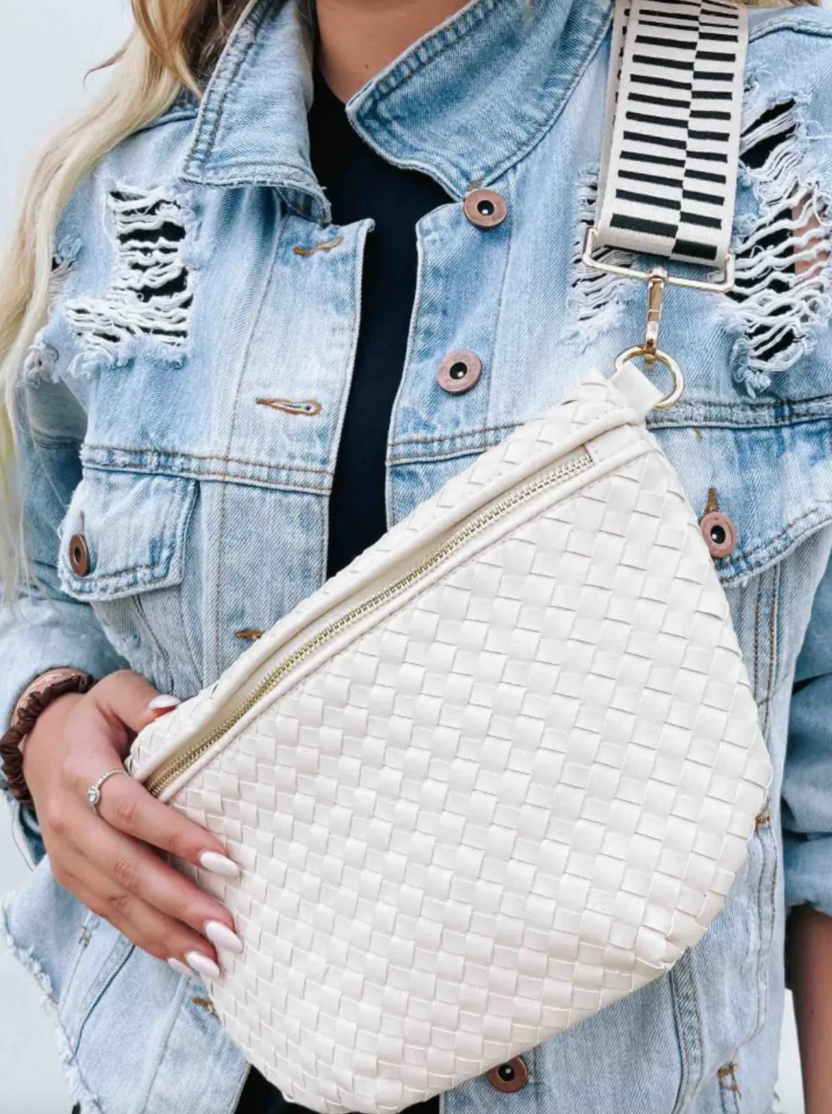 Westlyn Woven Sling Bag