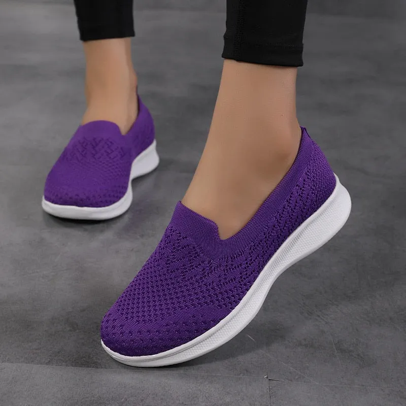 Women Sneakers Outdoor Breathable Sneakers Walking Shoes