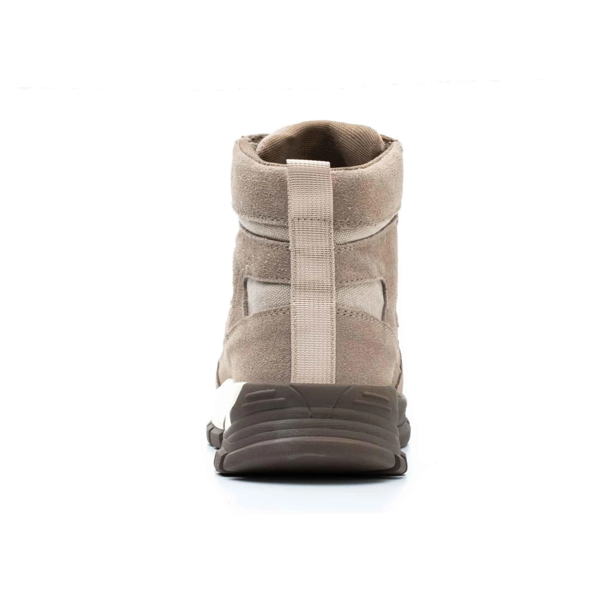 Women's Steel Toe Work Boots - Rubber Sole | B242