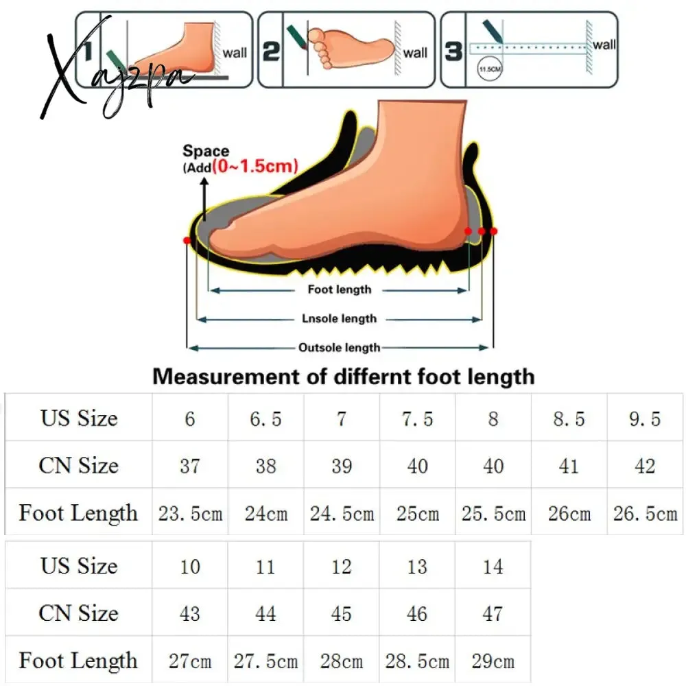 Xajzpa Genuine Leather Slippers Summer Men Shoes Casual Outdoor Flip Flop Indoor Non-Slip Fashion Beach Sandals Big Size 37-52